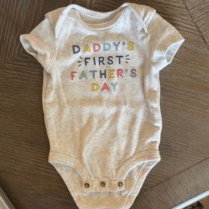 Carter’s First Father’s Day Onesie